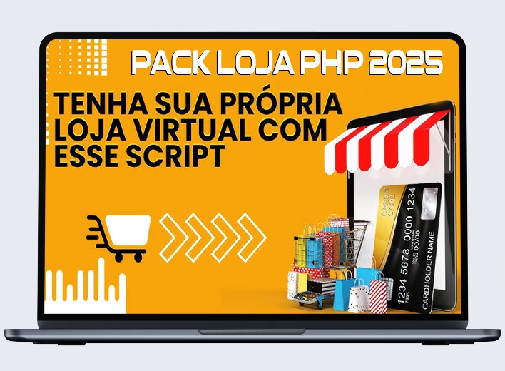 Pack com 30 Lojas Virtuais