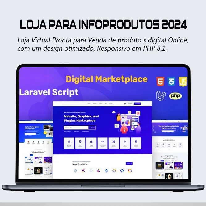 Marketplace PHP de Produtos Digitais