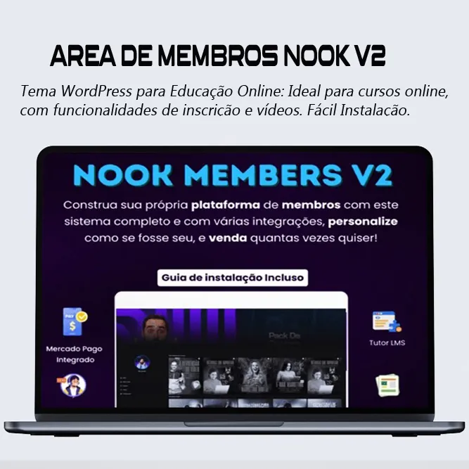 Área de Membros Nook