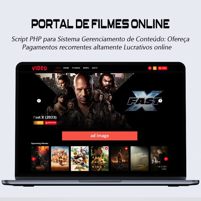 Portal de Filmes e Vídeos